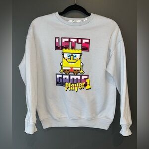 H&M SpongeBob sweater. Size 12/14 boy